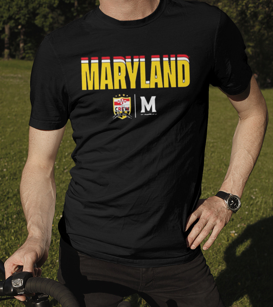 Maryland Soccer Crew Logo T-Shirt