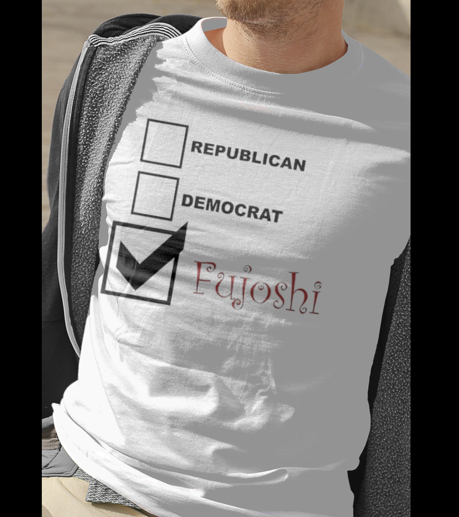 Republican Democrat Fujoshi Anime Fandom Humor T-Shirt