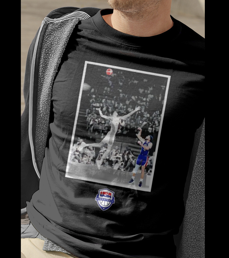 USA Basketball Stephen Curry Jump Shot Stadium Essentials T-Shirt