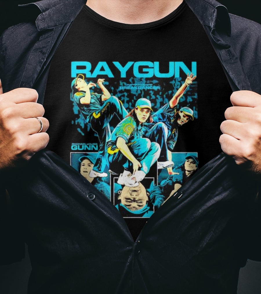 Raygun Breakdancer Rachael Louise Gunn Olympic Australia T-Shirt