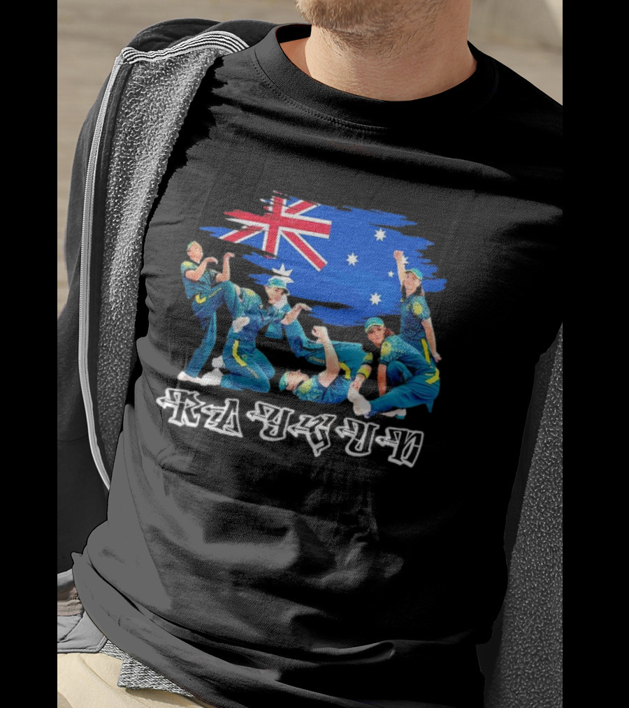 Raygun Rachael Gunn B-girl With Australia Flag T-Shirt
