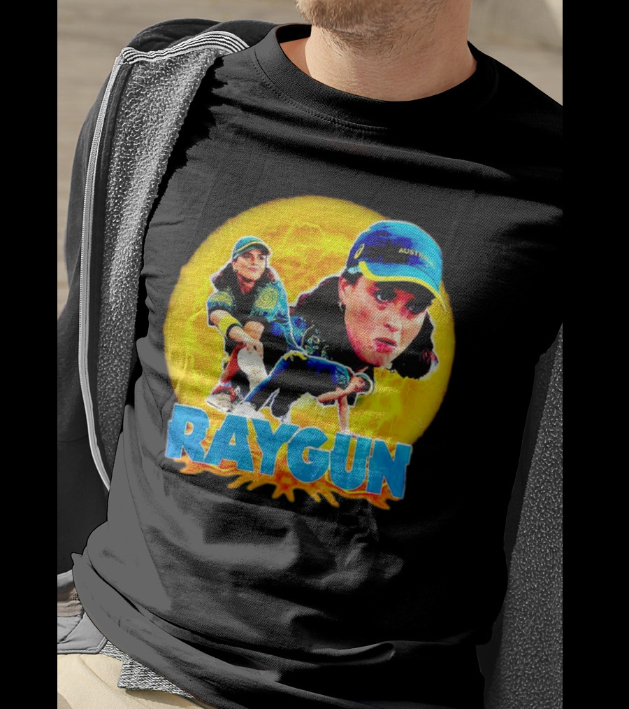 Raygun Rachael Gunn Australia Lightning Burst T-Shirt