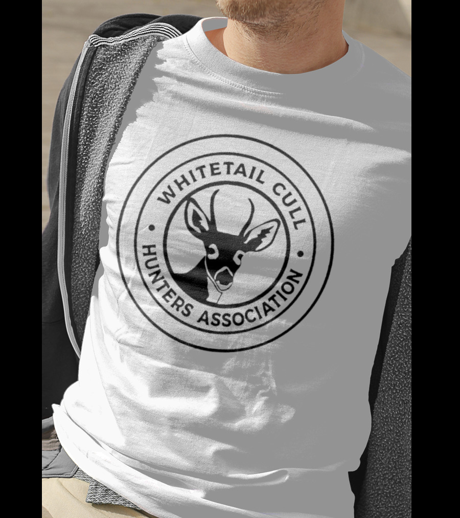 Whitetail Cull Hunters Association Buck Emblem T-Shirt