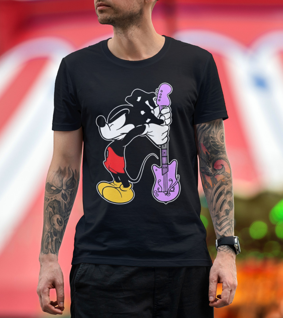 Bruce Ray Condoneordie Mickey Guitar Surprise T-Shirt