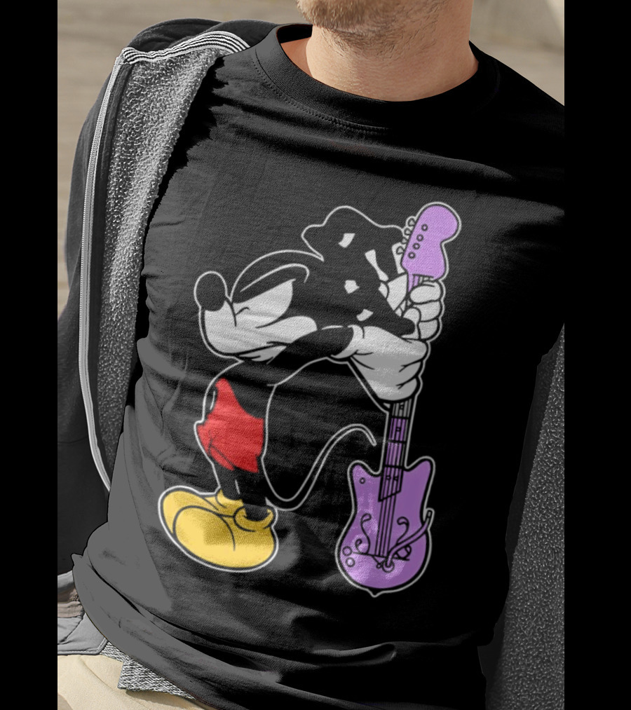 Bruce Ray Condoneordie Mickey Guitar Surprise T-Shirt