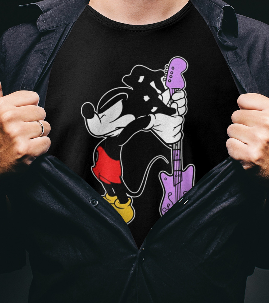 Bruce Ray Condoneordie Mickey Guitar Surprise T-Shirt