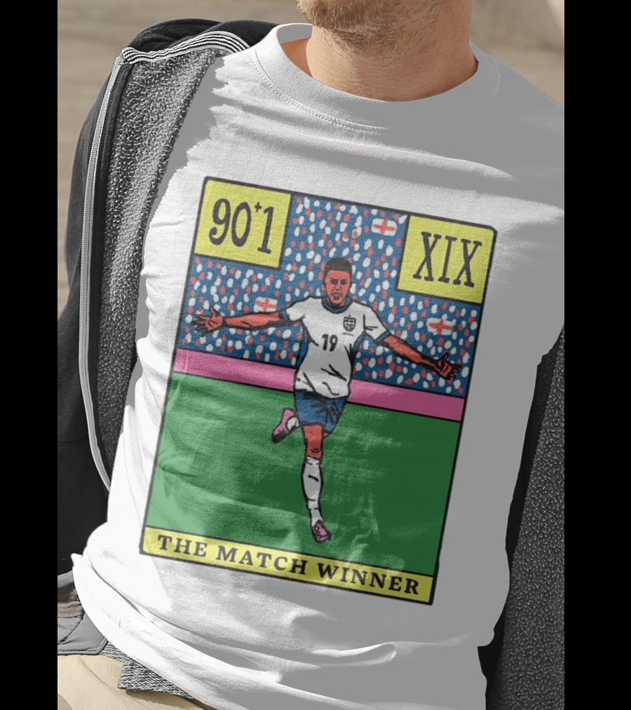 England Football Team Player 19 The Match Winner 90+1 XIX T-Shirt