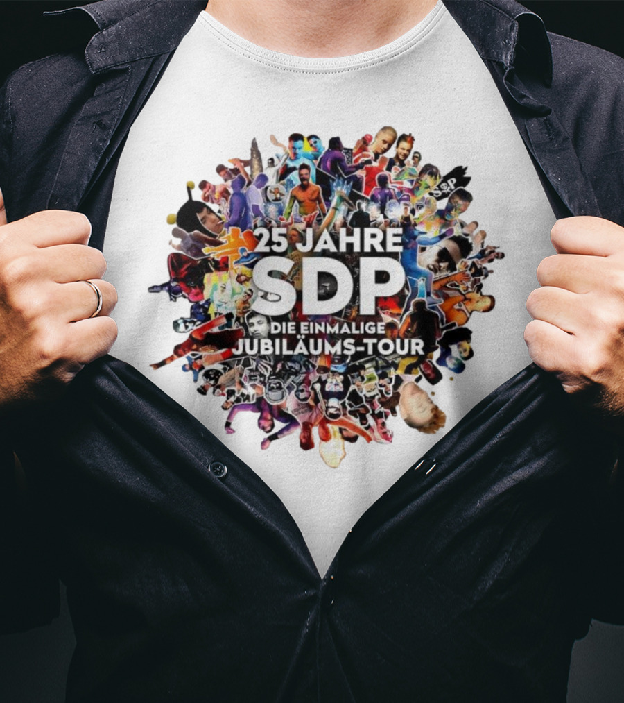 25 Jahre SDP Die Einmalige Jubiläums-Tour T-Shirt