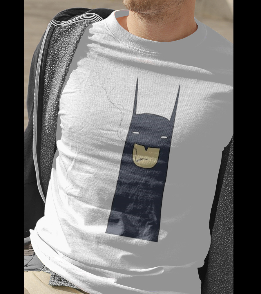 Batman Smoking Cigarette Classic T-Shirt