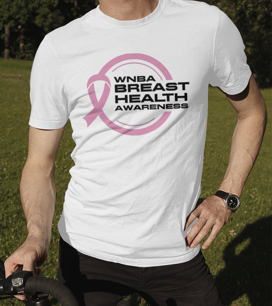 Caitlin Clark WNBA Breast Health Awareness Pink Ribbon T-Shirt