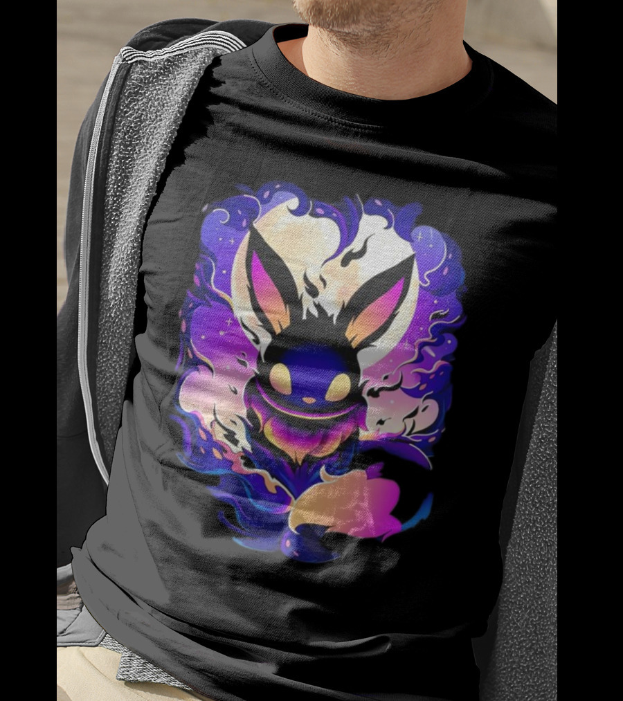 Eevee Darkness Cosmic Evolution Fantasy Anime T-Shirt
