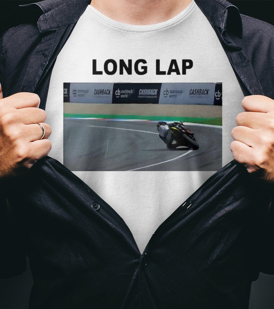 Johann Zarco Long Lap Cashback World Racing Maneuver T-Shirt
