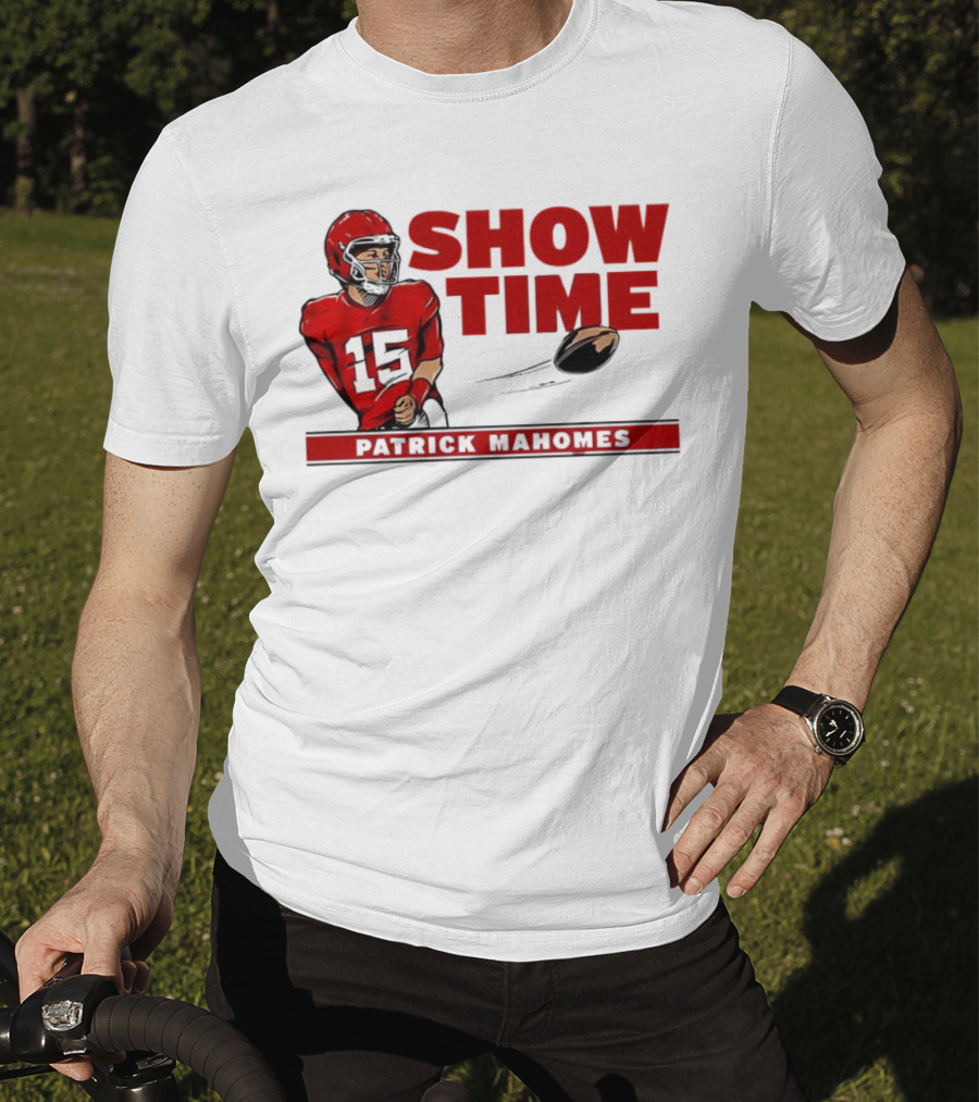 Patrick Mahomes Showtime Kansas City Chiefs Behind The Back T-Shirt