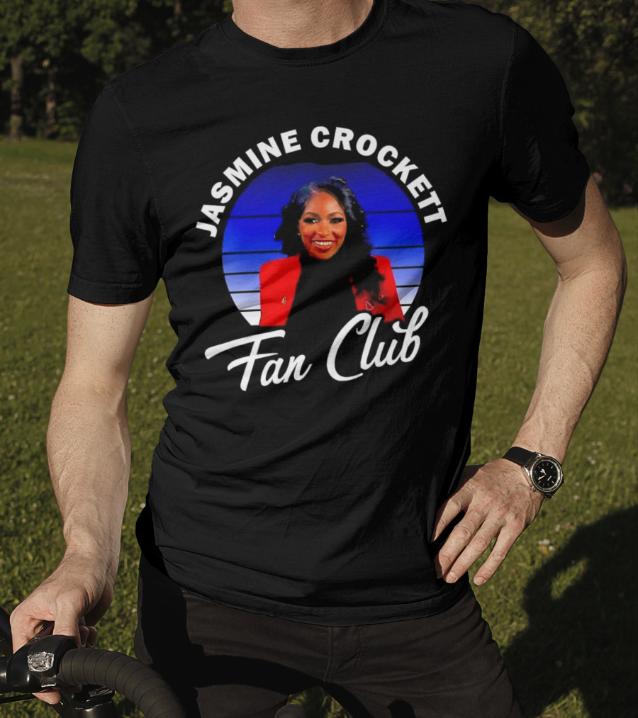 Jasmine Crockett Fan Club Texas Democrat T-Shirt