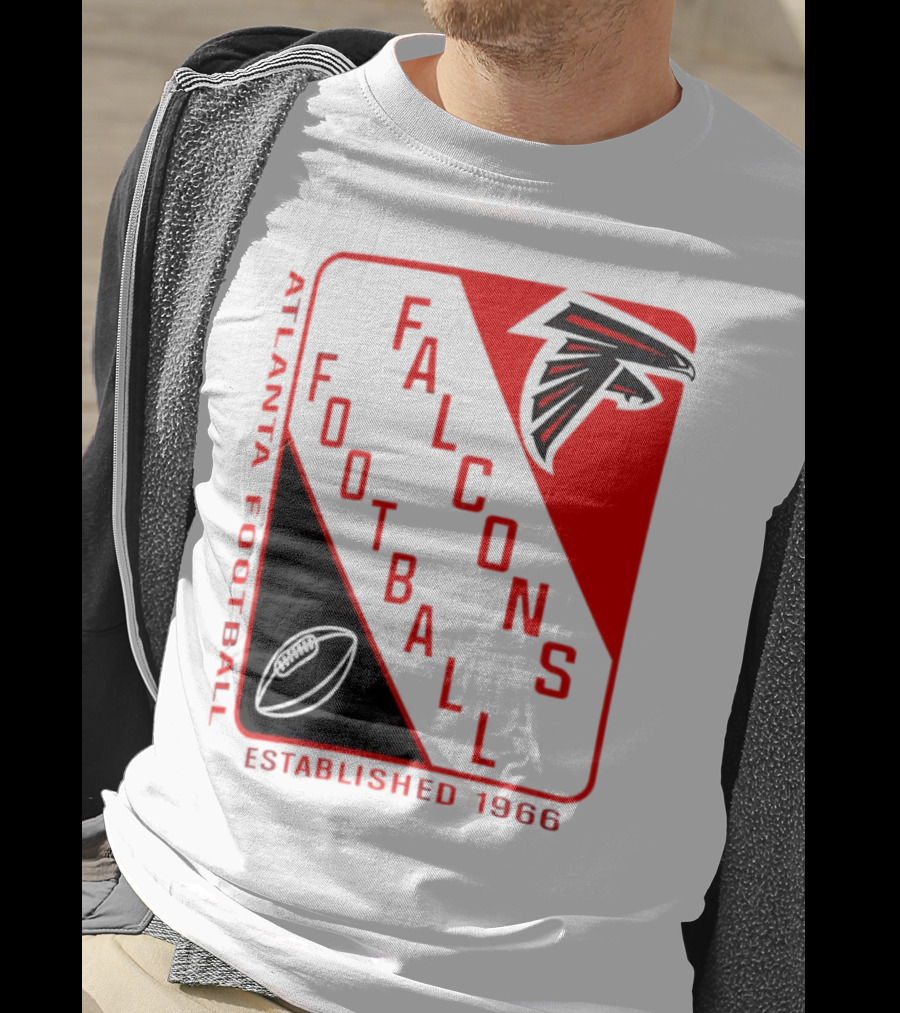 Atlanta Falcons Football Established 1966 Shield T-Shirt