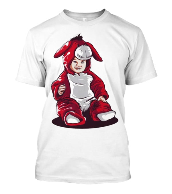 Baby Wear Horse Clothes In Red Costume T-Shirt