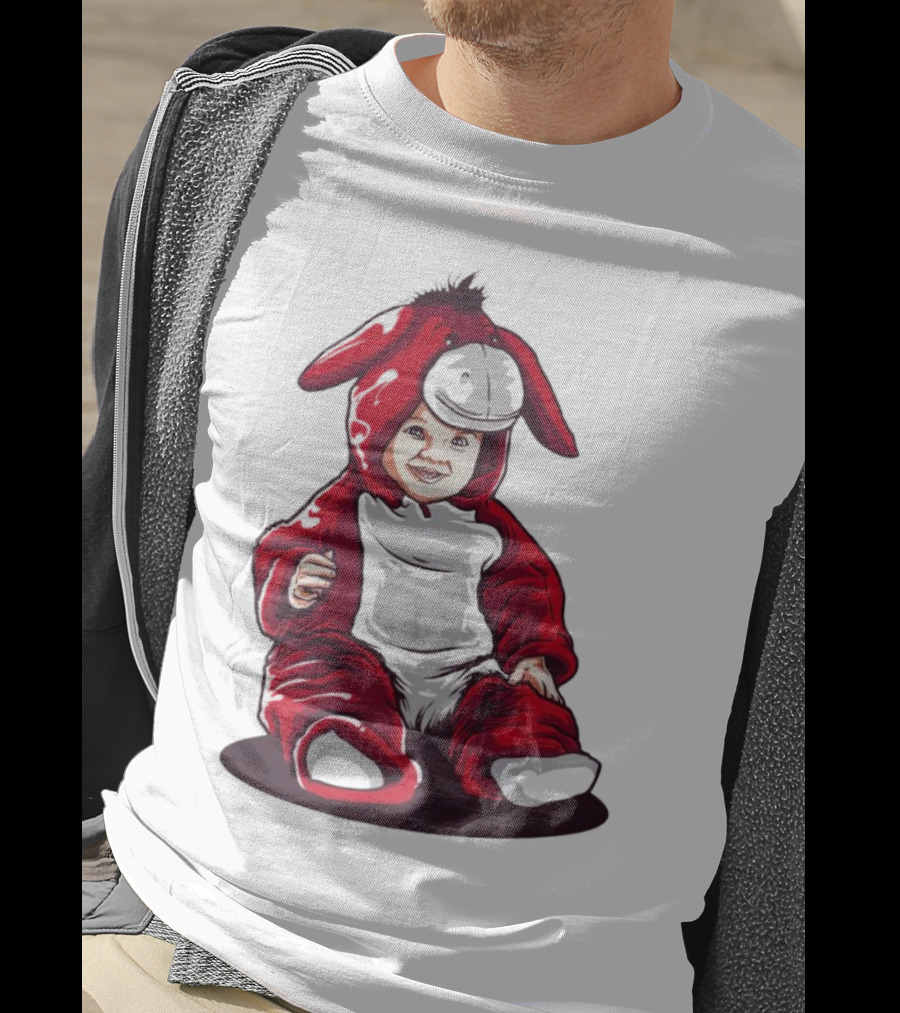 Baby Wear Horse Clothes In Red Costume T-Shirt
