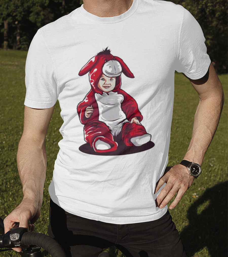 Baby Wear Horse Clothes In Red Costume T-Shirt