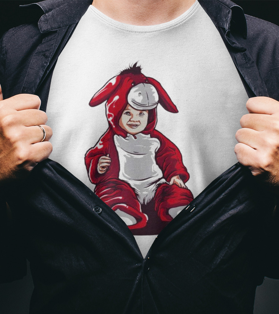 Baby Wear Horse Clothes In Red Costume T-Shirt