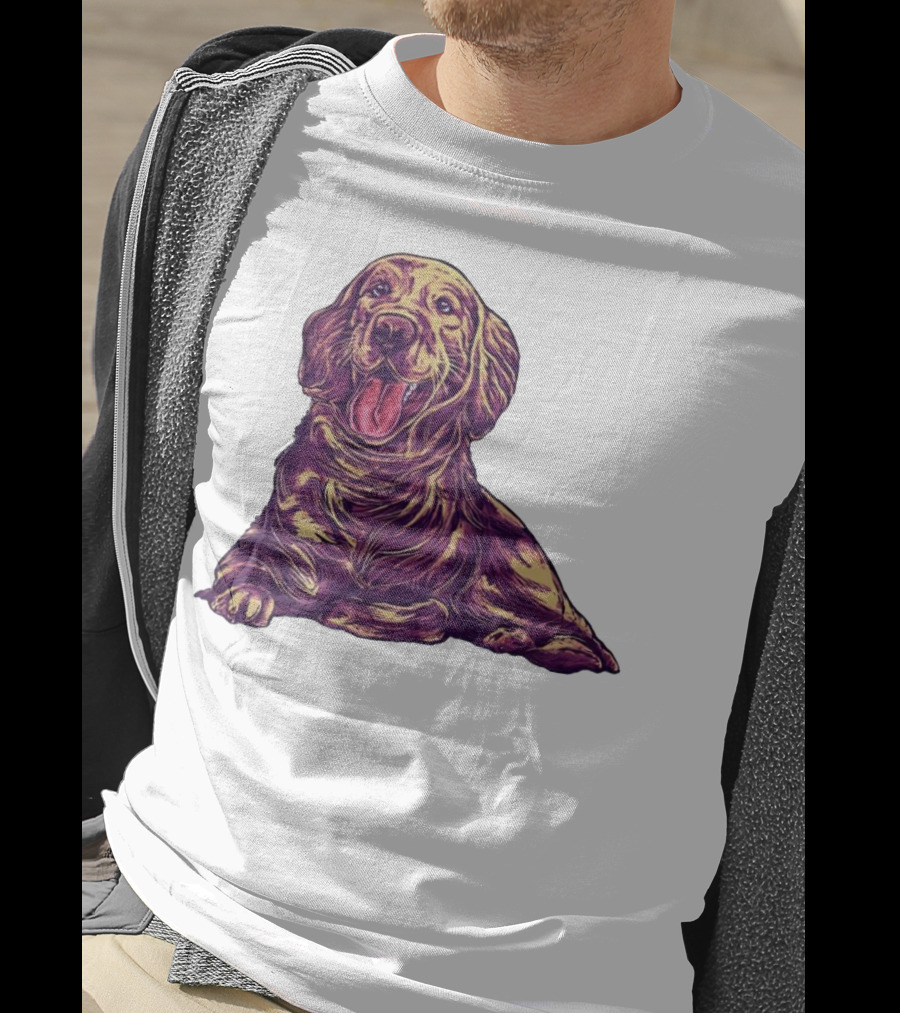 Golden Retriever Cute Dog T-Shirt