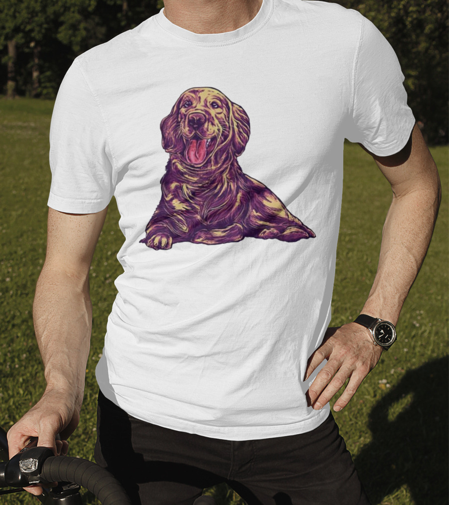 Golden Retriever Cute Dog T-Shirt