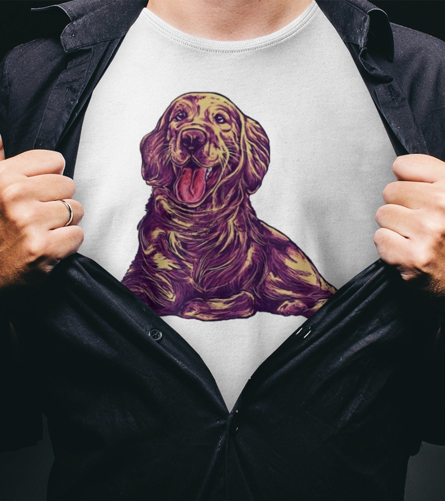 Golden Retriever Cute Dog T-Shirt