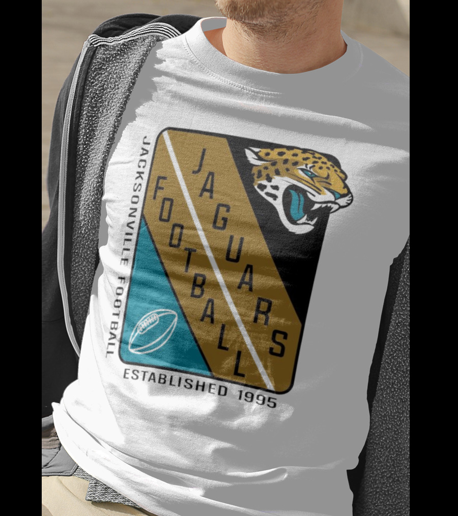 Jacksonville Jaguars Football Established 1995 Jaguars Football T-Shirt