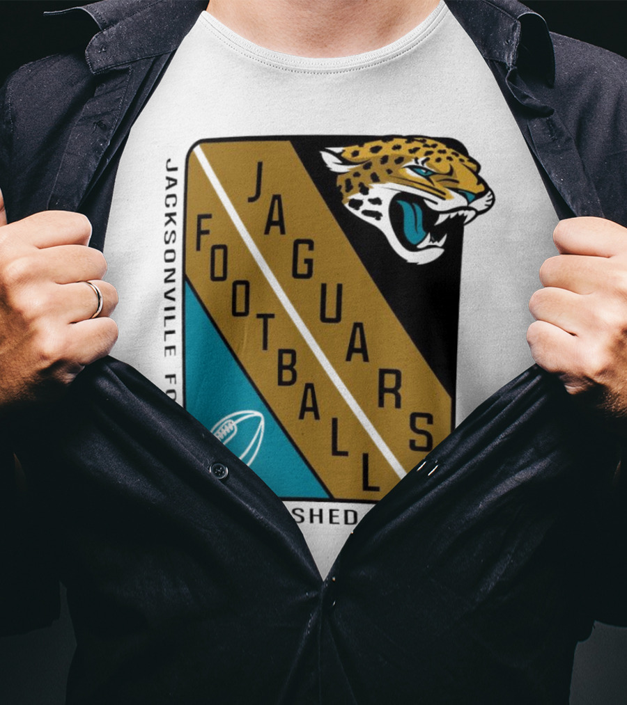 Jacksonville Jaguars Football Established 1995 Jaguars Football T-Shirt