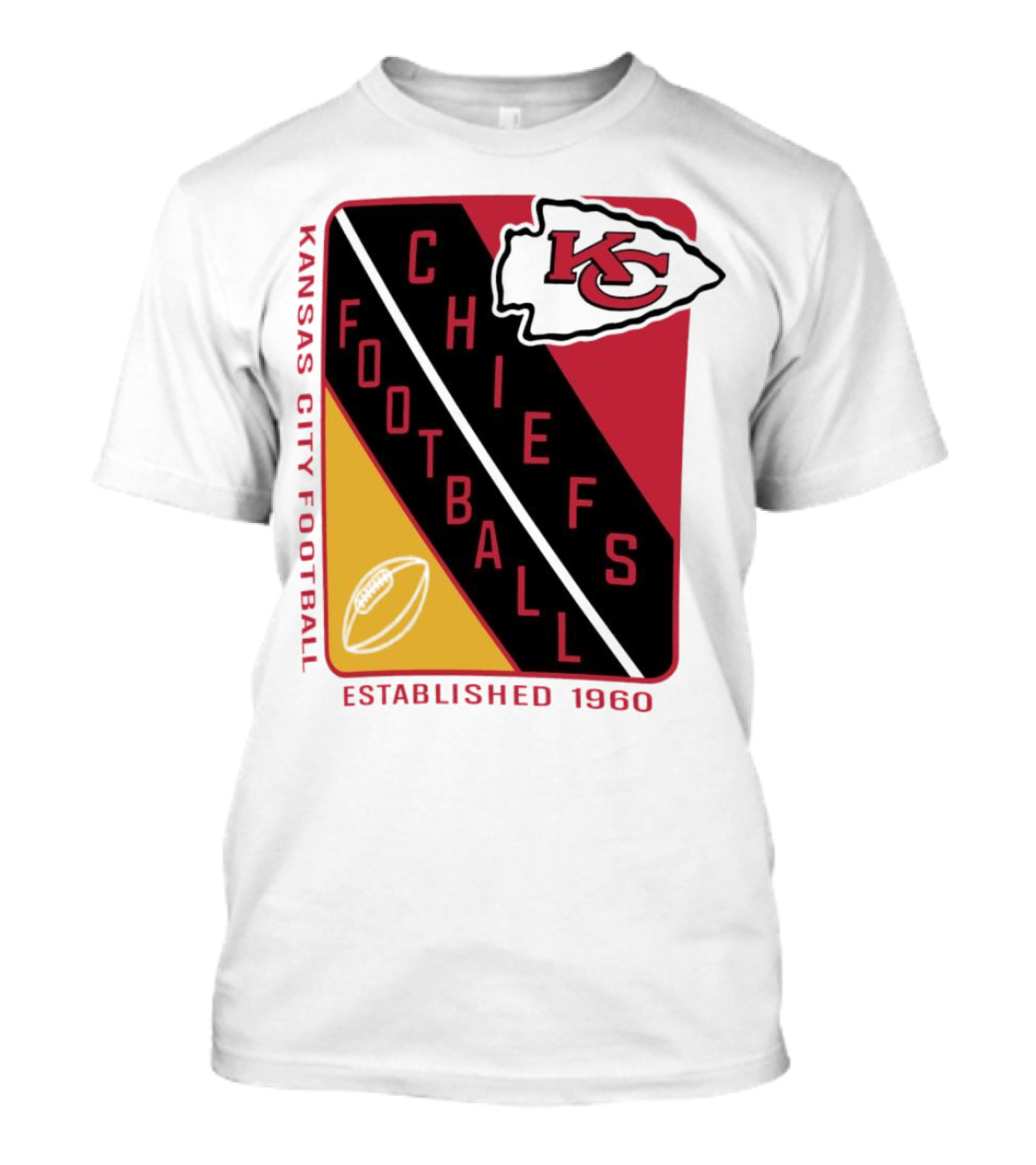 Kansas City Chiefs Football Established 1960 KC T-Shirt
