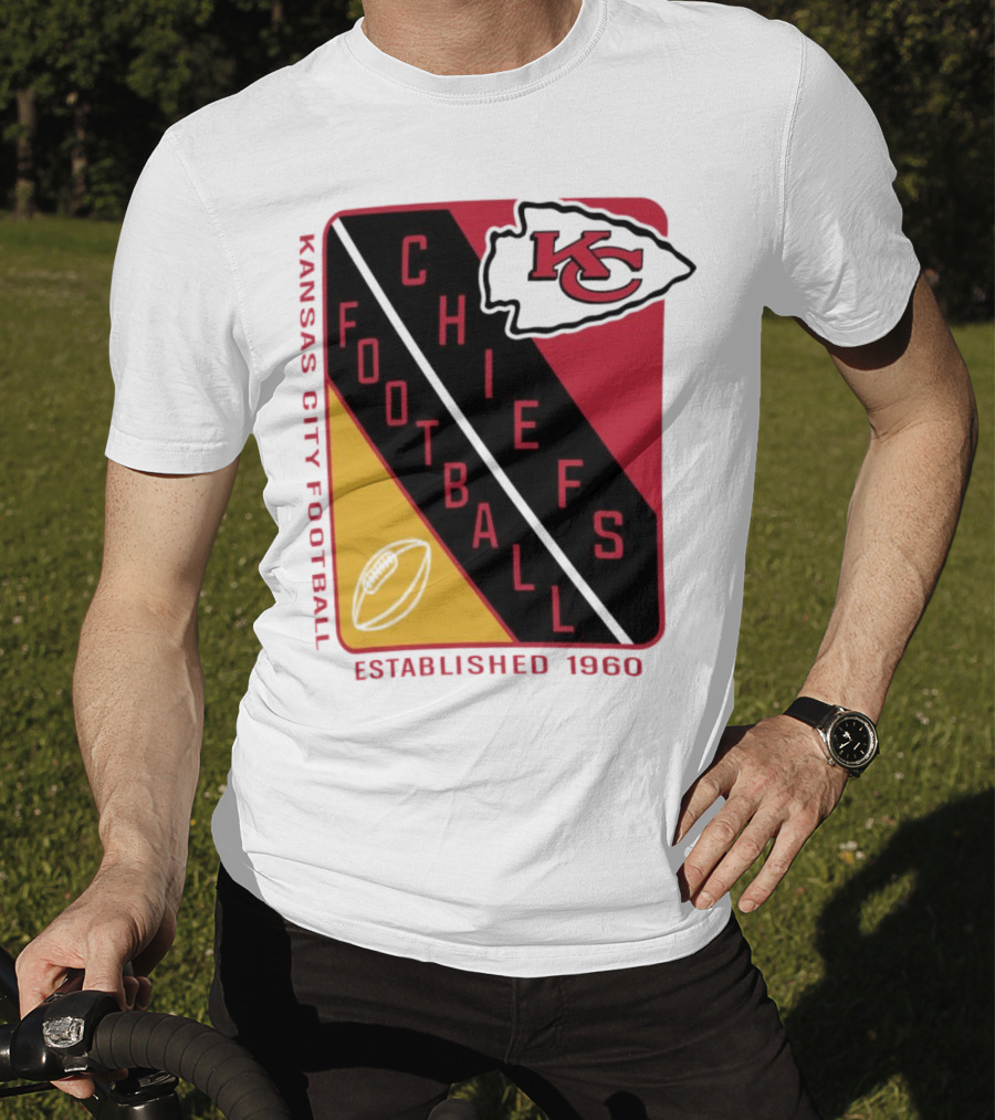 Kansas City Chiefs Football Established 1960 KC T-Shirt