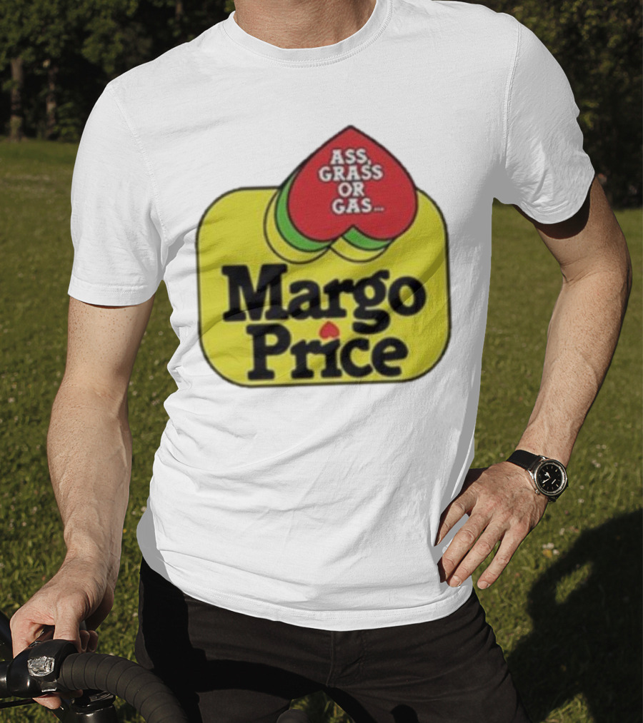 Margo Price Ass Grass Or Gas Playing Cards T-Shirt