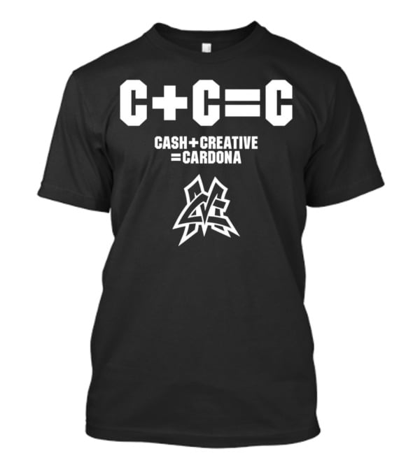 Matt Cardona C+C=C Cash+Creative=Cardona T-Shirt