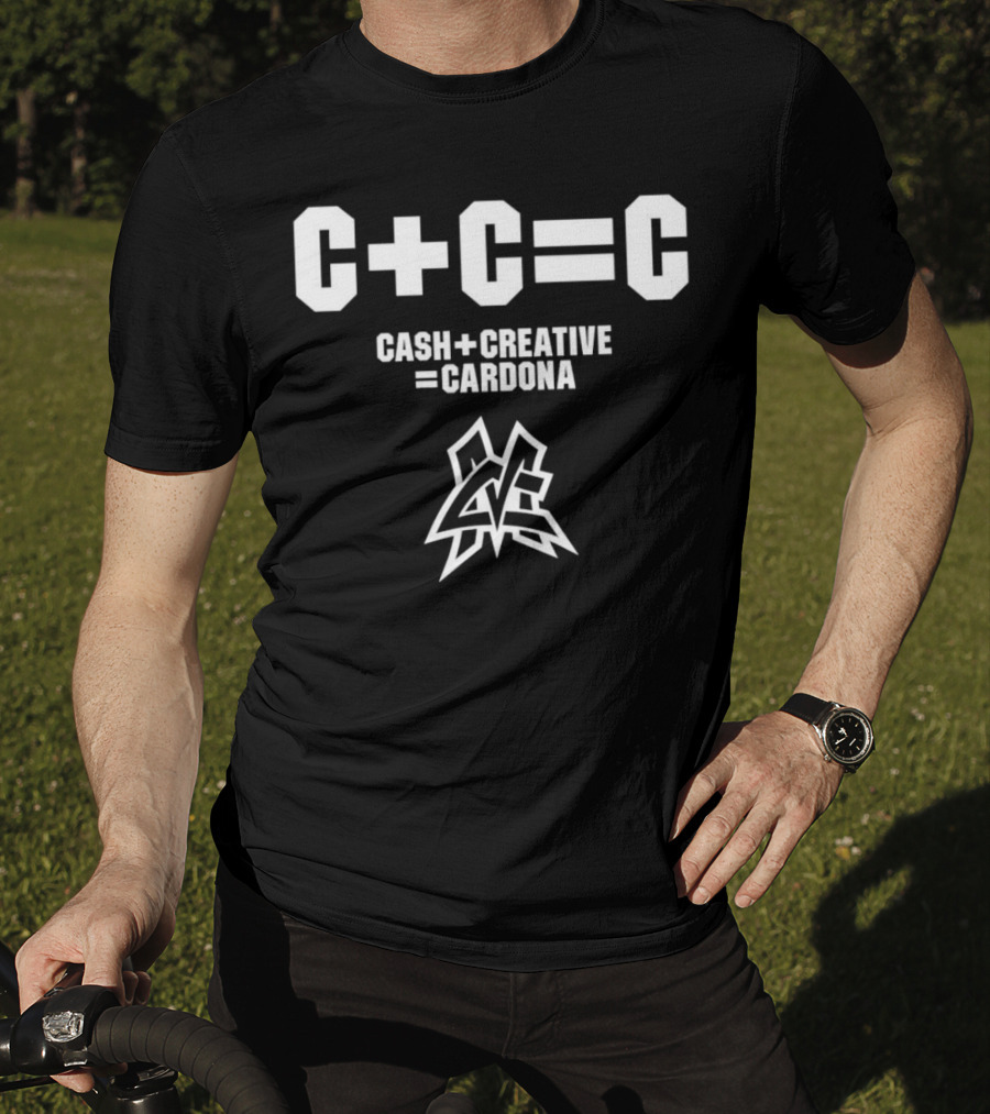 Matt Cardona C+C=C Cash+Creative=Cardona T-Shirt