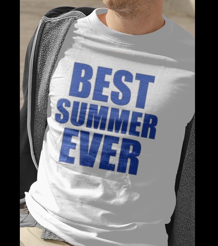 Best Summer Ever Natalie King Wearing Best Summer T-Shirt