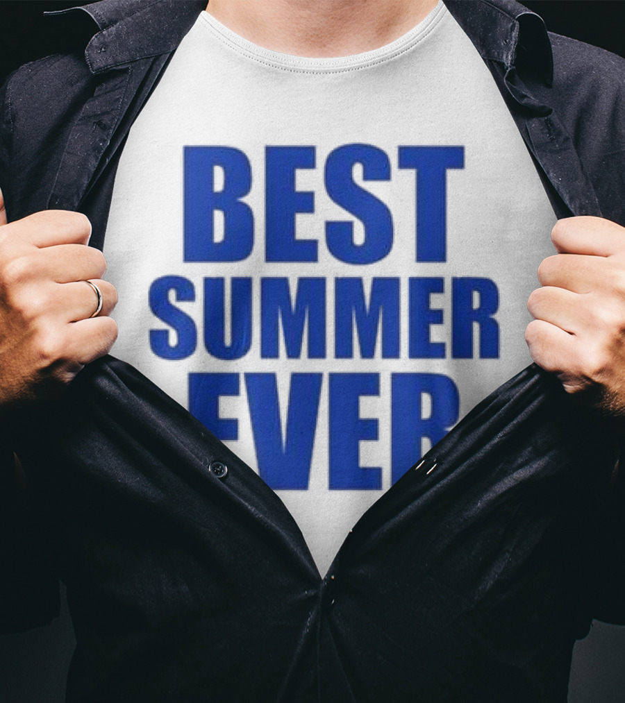 Best Summer Ever Natalie King Wearing Best Summer T-Shirt