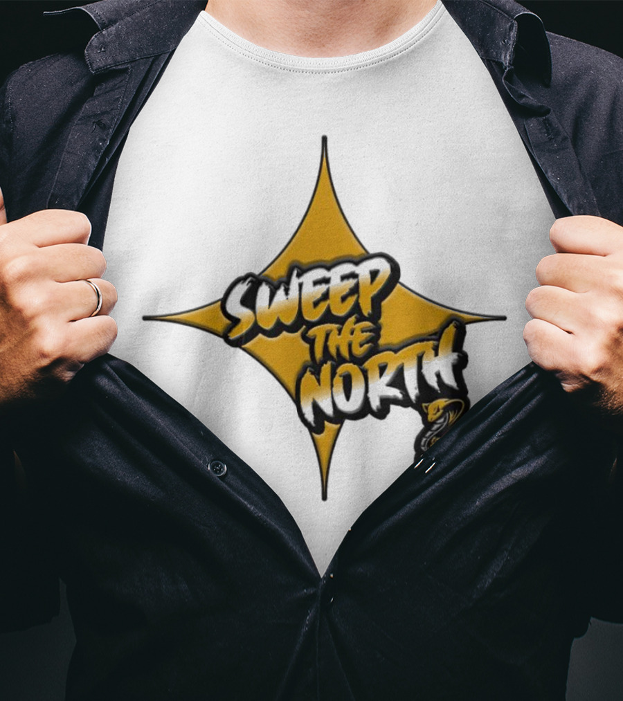 Pittsburgh Steelers Sweep The North 6-0 No Mercy Star T-Shirt