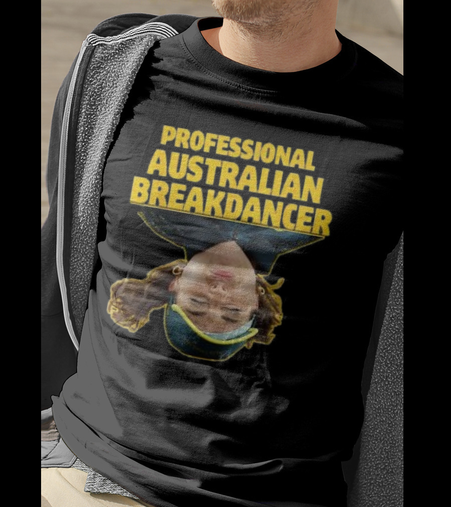 Professional Australian Breakdancer Upside-Down T-Shirt