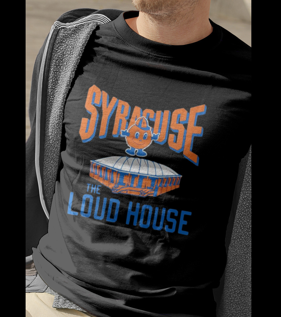 Syracuse Orange Otto The Mascot Loud House Stadium T-Shirt