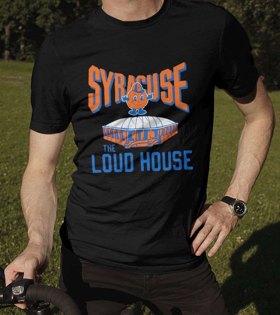 Syracuse Orange Otto The Mascot Loud House Stadium T-Shirt