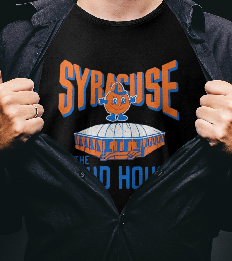 Syracuse Orange Otto The Mascot Loud House Stadium T-Shirt