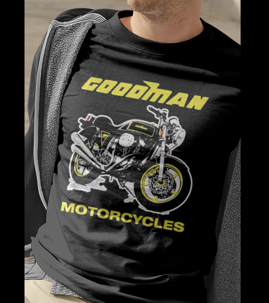 Goodman Motorcycles Classic Vintage Bike T-Shirt