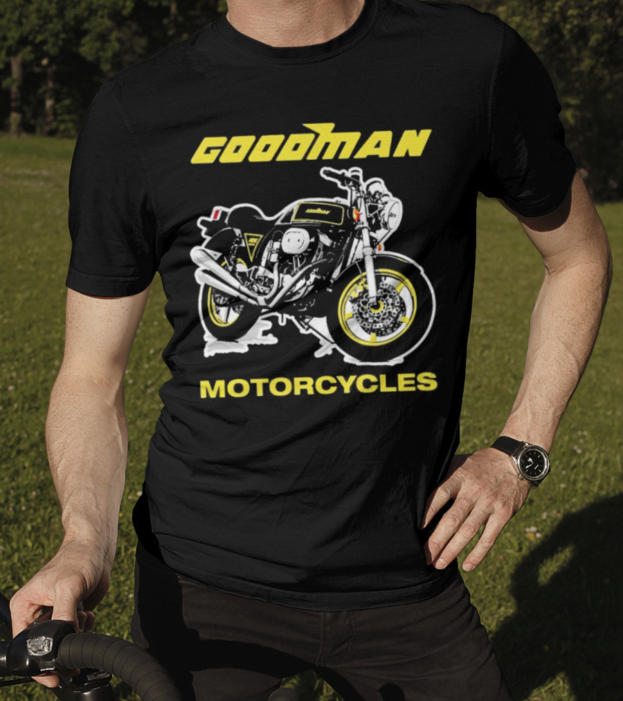 Goodman Motorcycles Classic Vintage Bike T-Shirt
