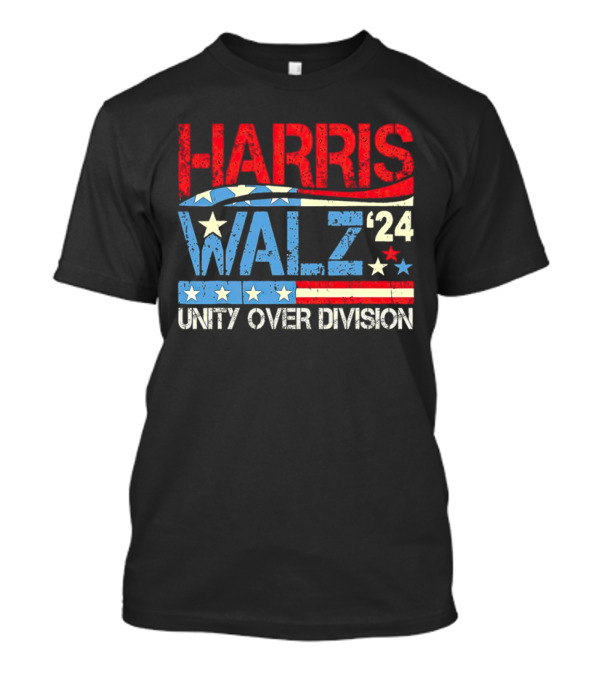 Harris Walz ’24 American Unity Over Division T-Shirt