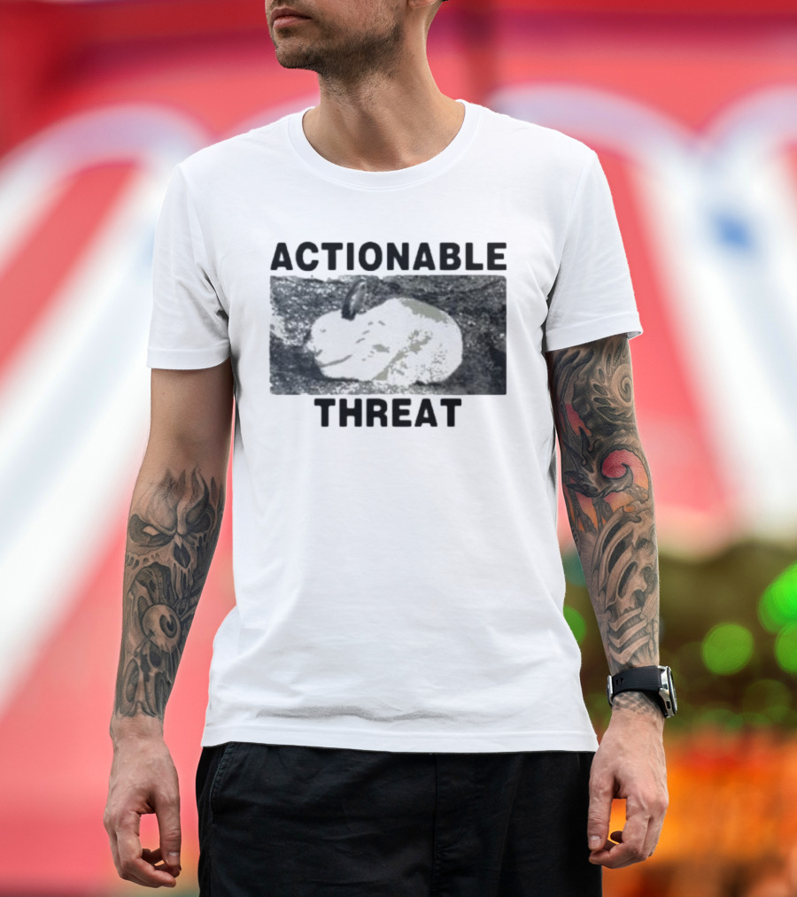 HitsujI Actionable Threat Lamb T-Shirt