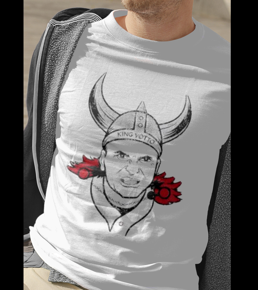 Cincinnati Reds King Votto Viking Warrior T-Shirt