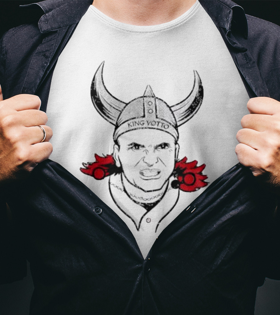 Cincinnati Reds King Votto Viking Warrior T-Shirt