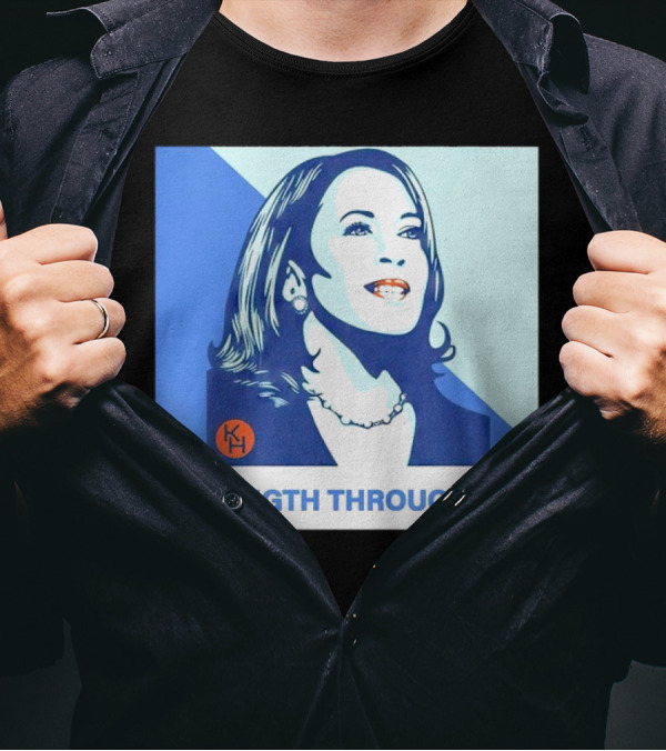 Kamala Harris KH Strength Through Joy T-Shirt