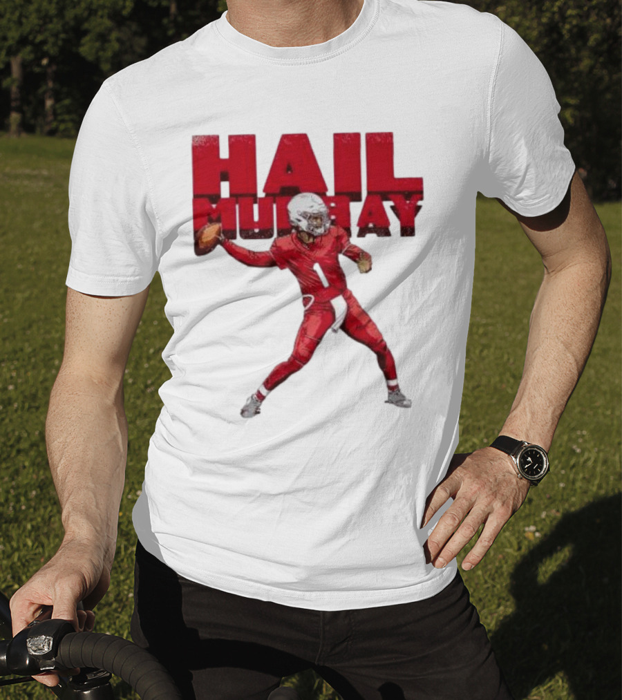 Arizona Cardinals Kyler Murray Hail Murray Football Play T-Shirt