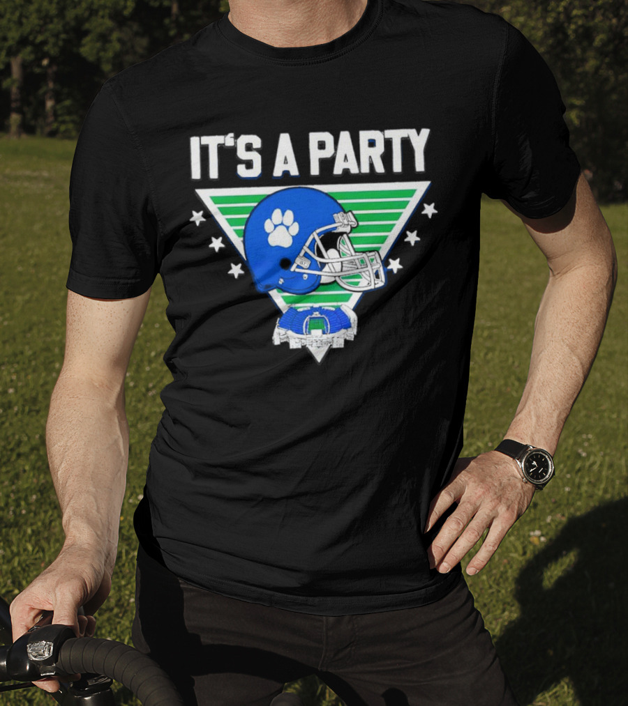 It's A Party Helmet Stadium Kentucky Wildcats T-Shirt