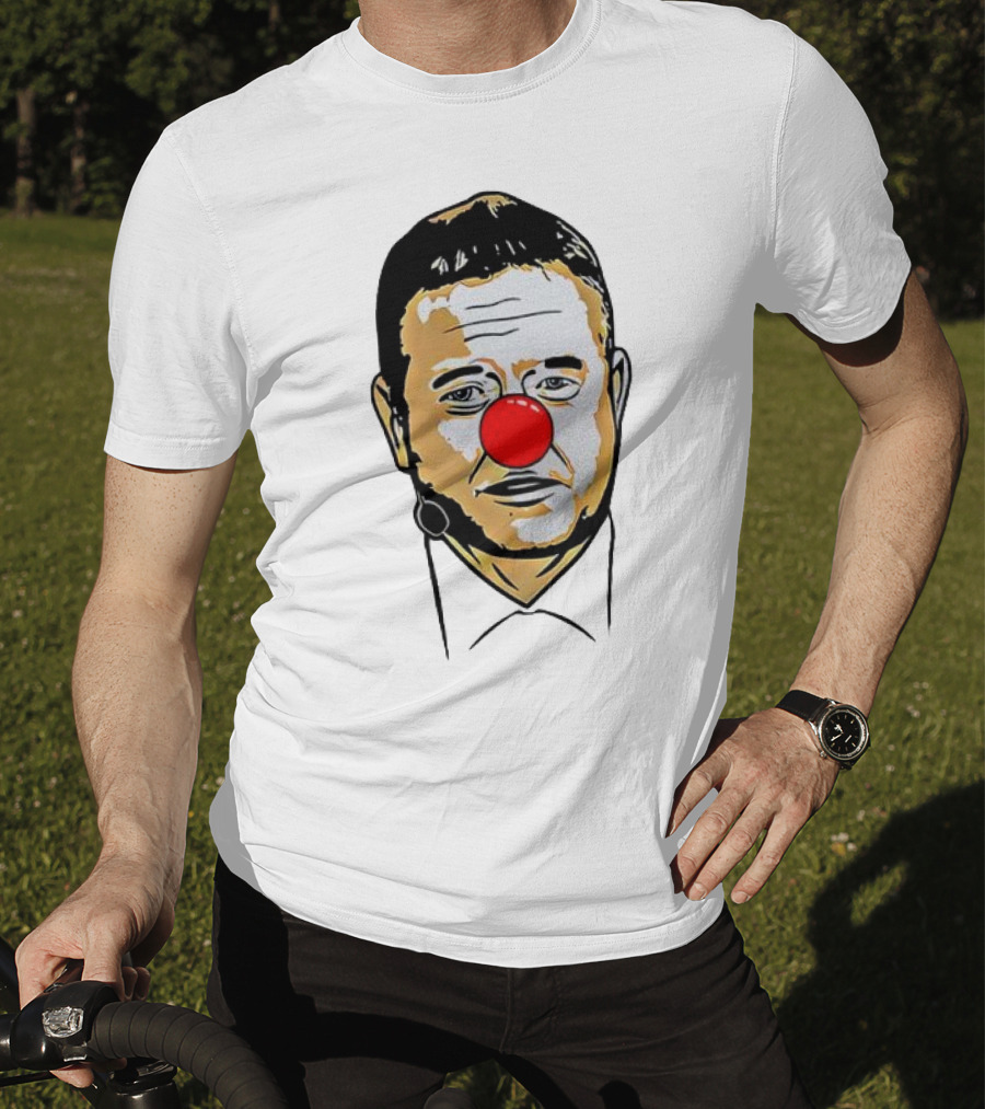 Nolesunis Clown Kirk Is A Jerk Red Nose T-Shirt